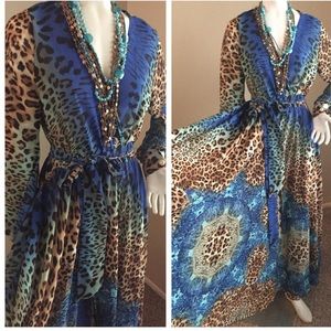 Long sleeve maxi dress